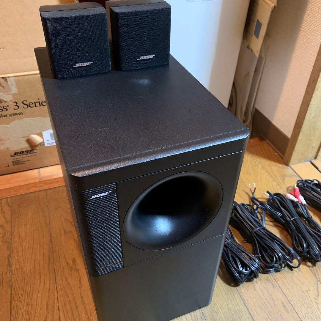 BOSE(パッシブ）サブウーファーとスピーカー2個