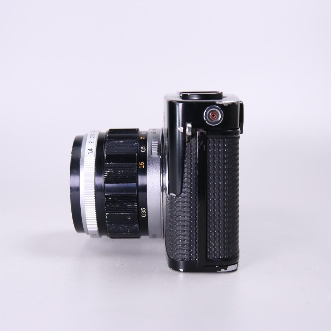 ☆良品☆OLYMPUS PEN F 40mm F1.4　花文字ブラック　＃507