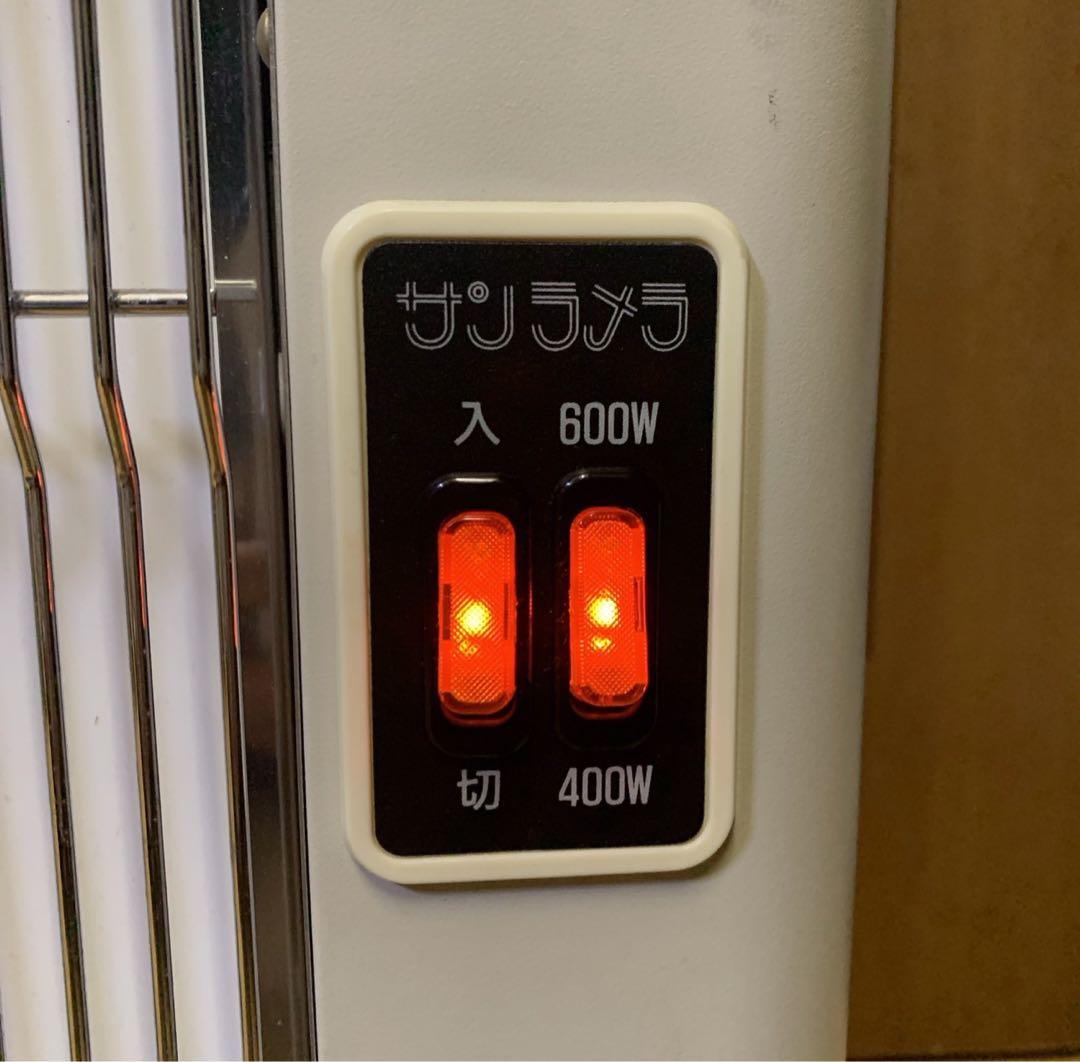 値下げ❗️サンラメラ　ニューセラミックヒーター　600W型