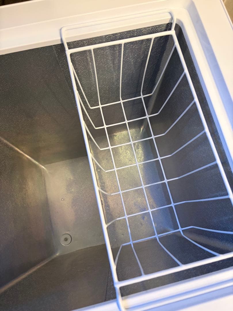 アイリスオーヤマ PF-B100TD-W 冷凍庫ストッカー 100L