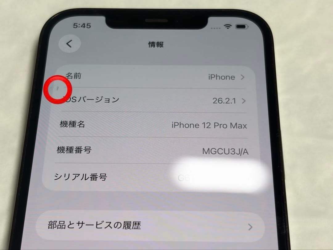 【動作確認済】Apple iPhone 12 Pro Max/128GB