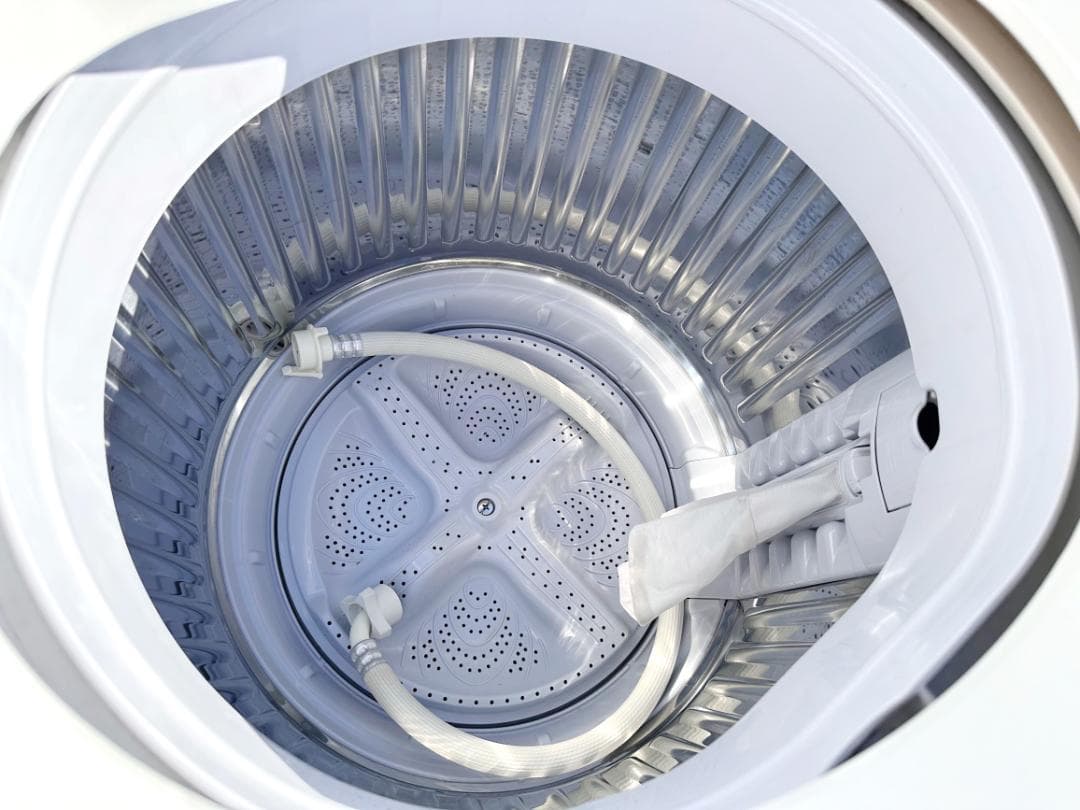 ★771 シャープ 縦型全自動洗濯機 6.0kg 2022年製 ES-GE6F