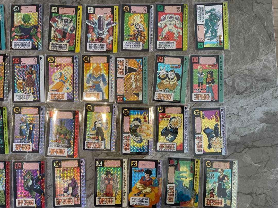 ドラゴンボールカードダス　87種87枚　(並品-下品) 当時物