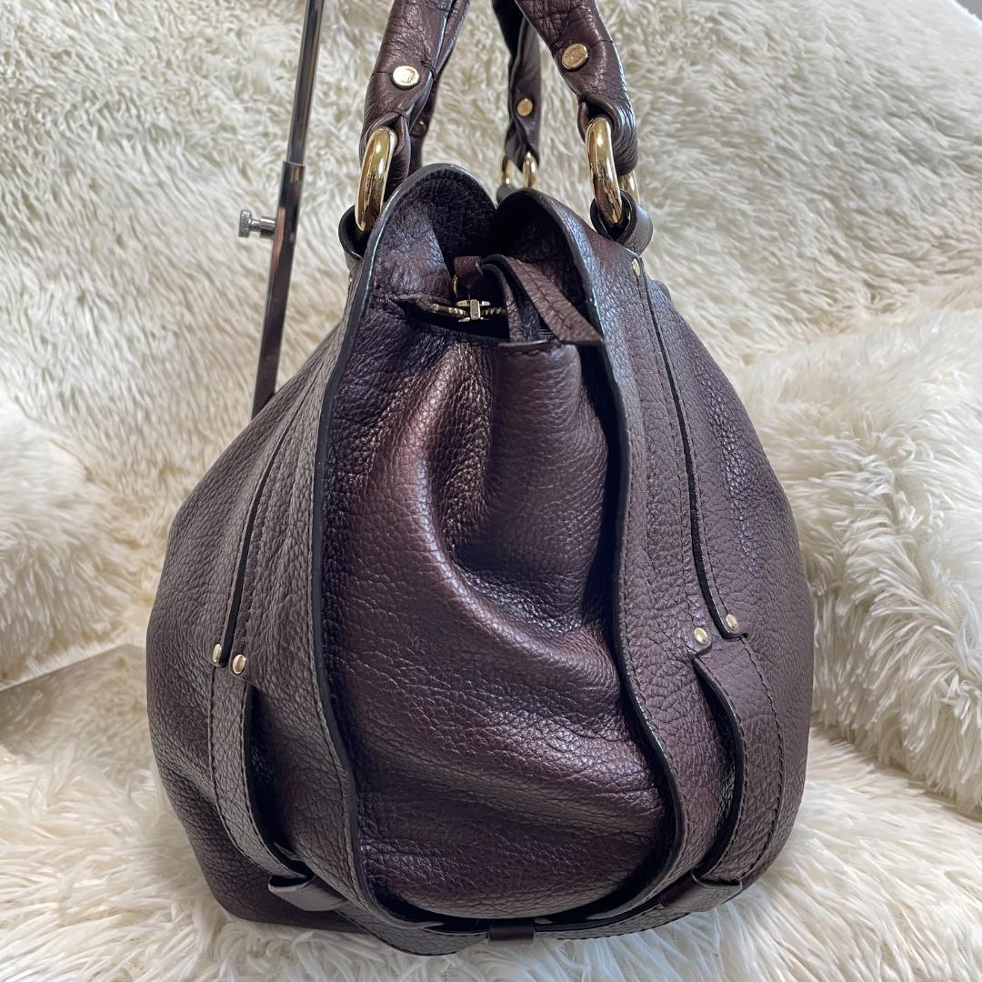 タニベン様ご予約　a715　CELINE　セリーヌ　ハンドバッグ　レザー　本革