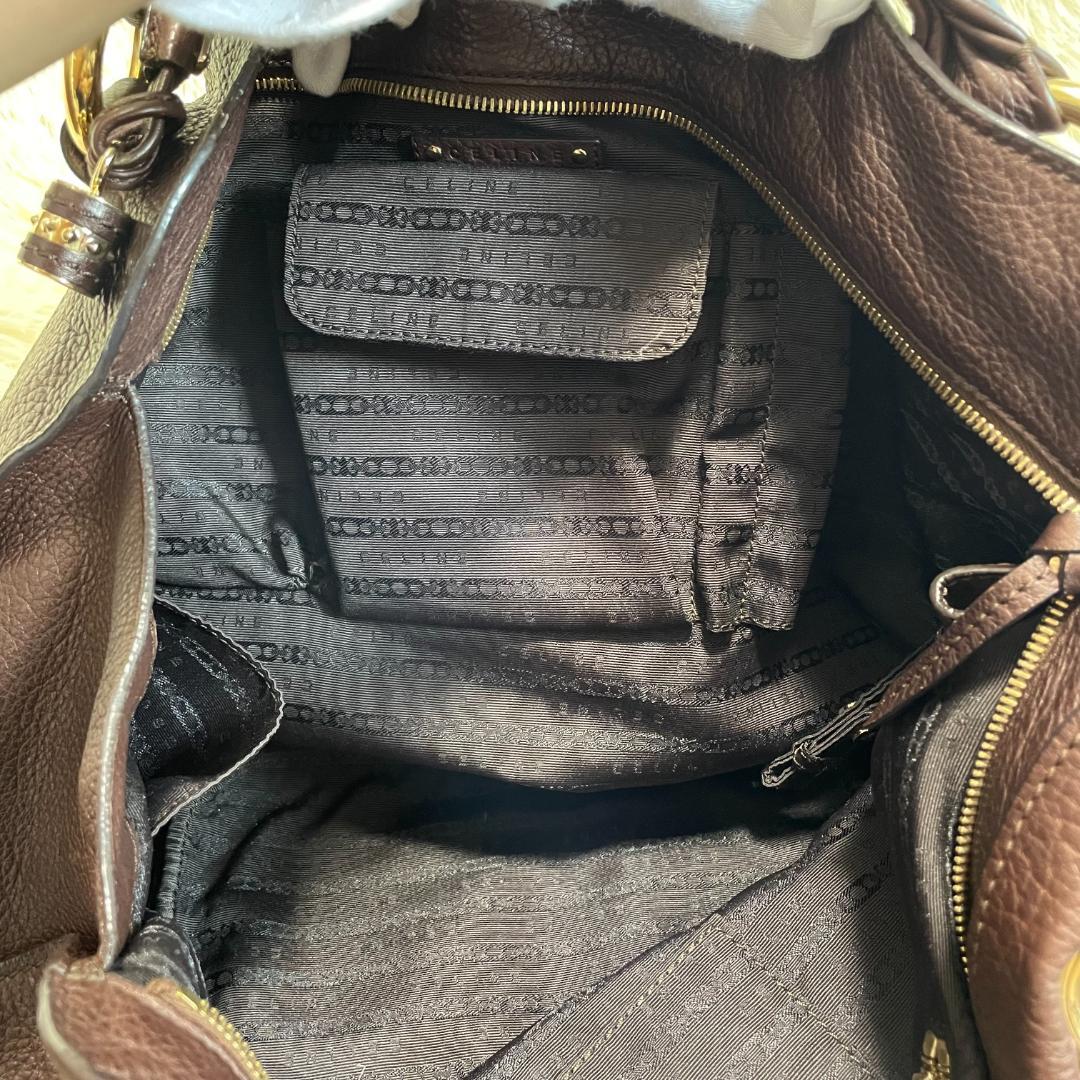 タニベン様ご予約　a715　CELINE　セリーヌ　ハンドバッグ　レザー　本革