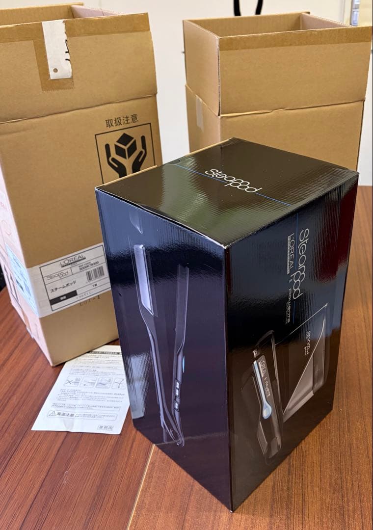 「新品未使用」ロレアルスチームポッド￼ スチームアイロン　送料無料