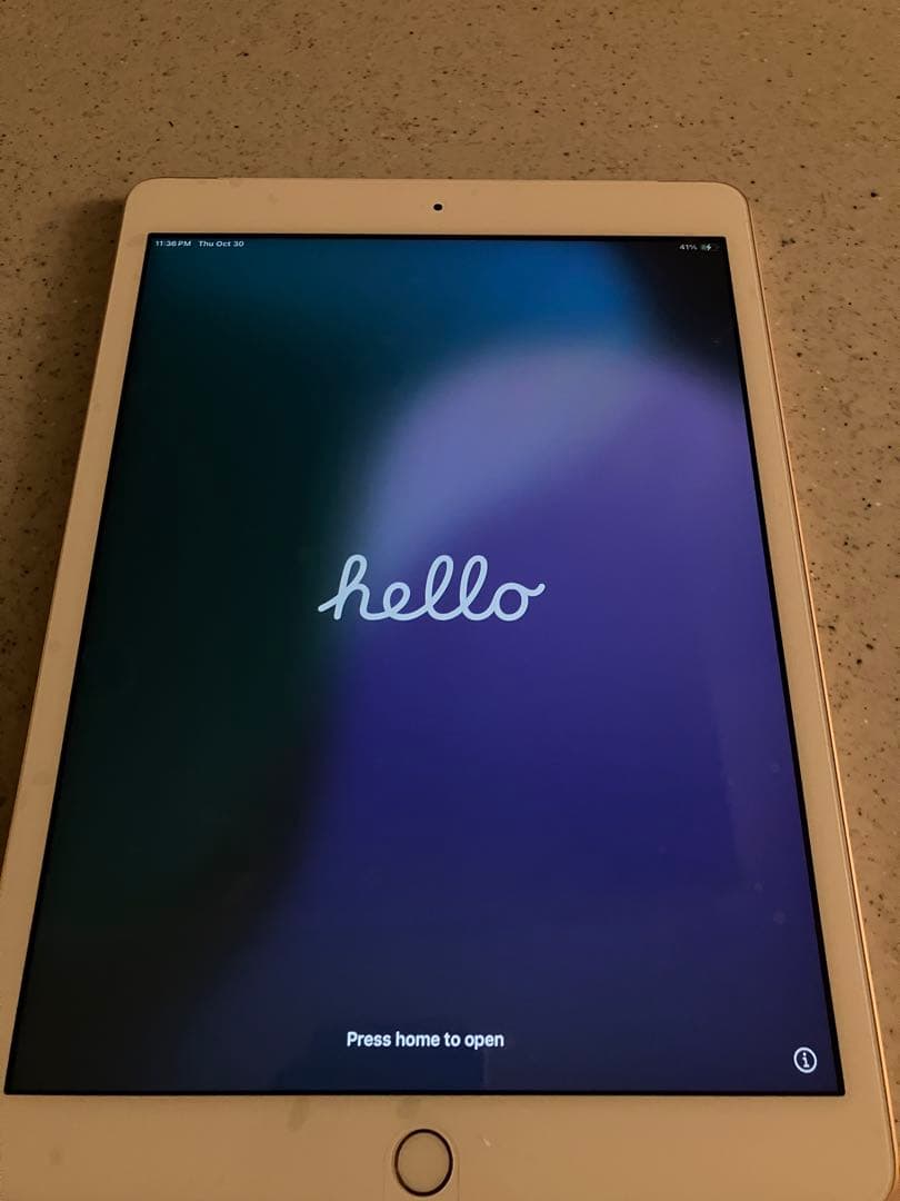 【美品】iPad 第7世代 Cellular SIMフリー ピンクゴールド