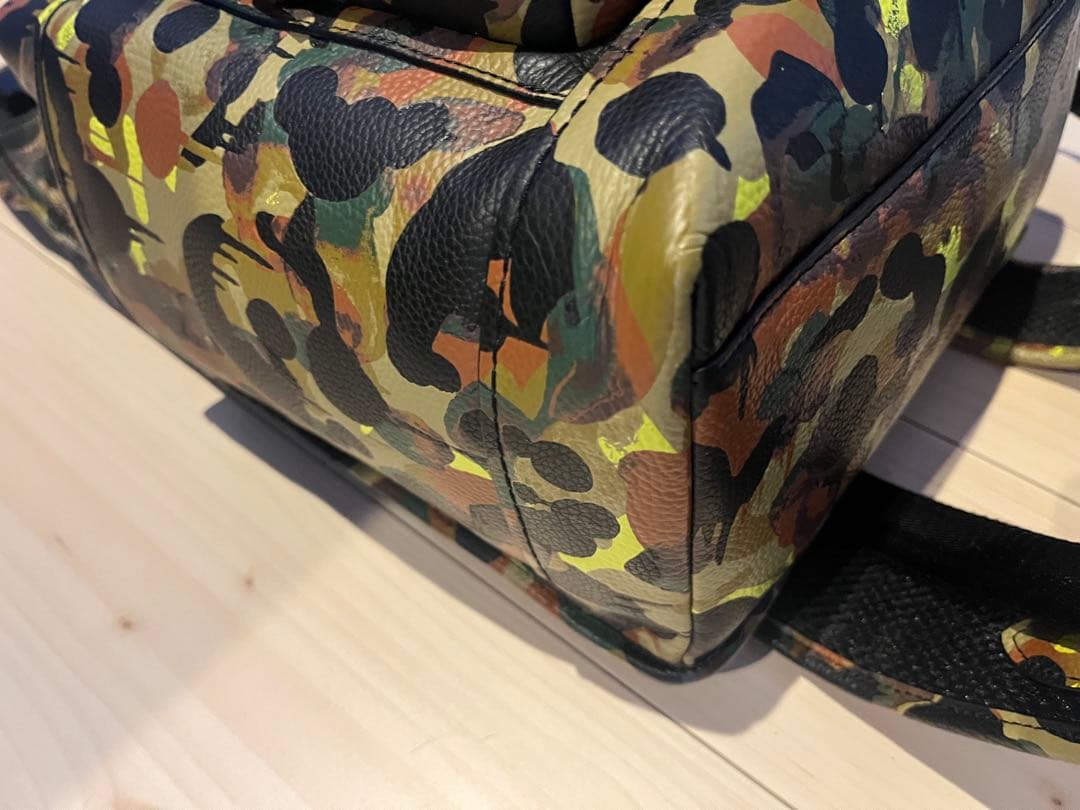 COACH 迷彩柄リュック