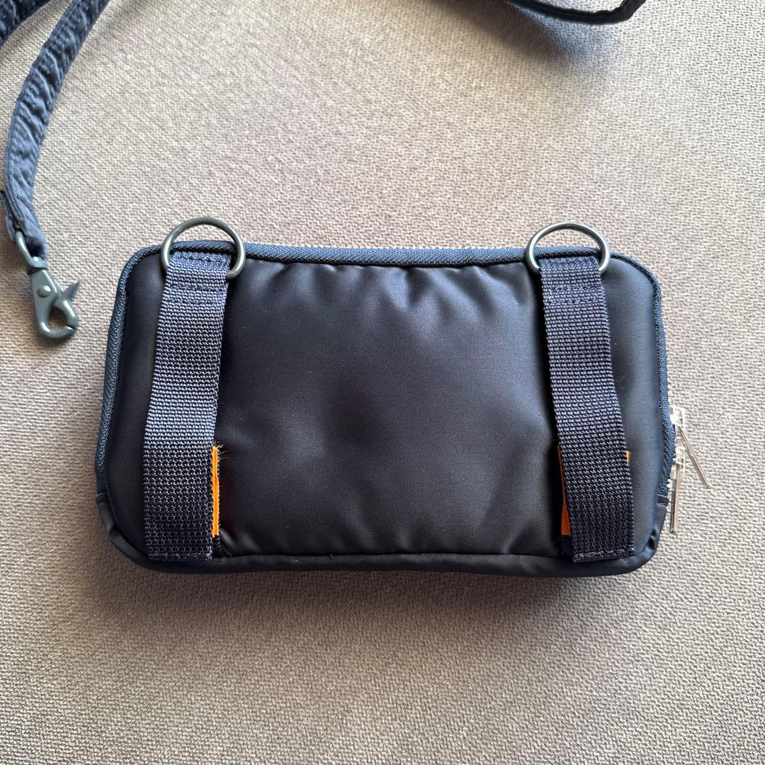 HEAD PORTER ネイビー タンカー　ショルダーバッグ