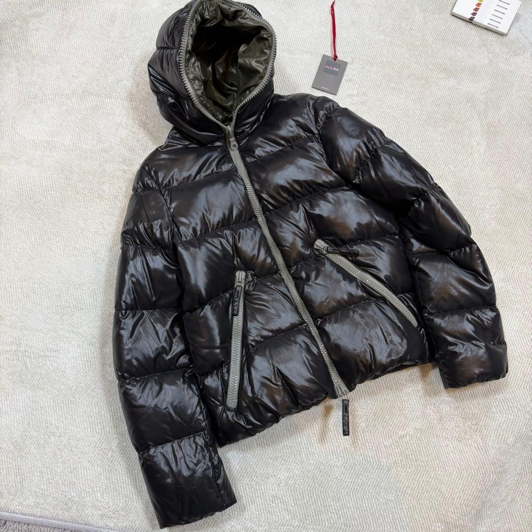 タグ付美品DUVETICAブラック 44 DIONISIOグースダウン