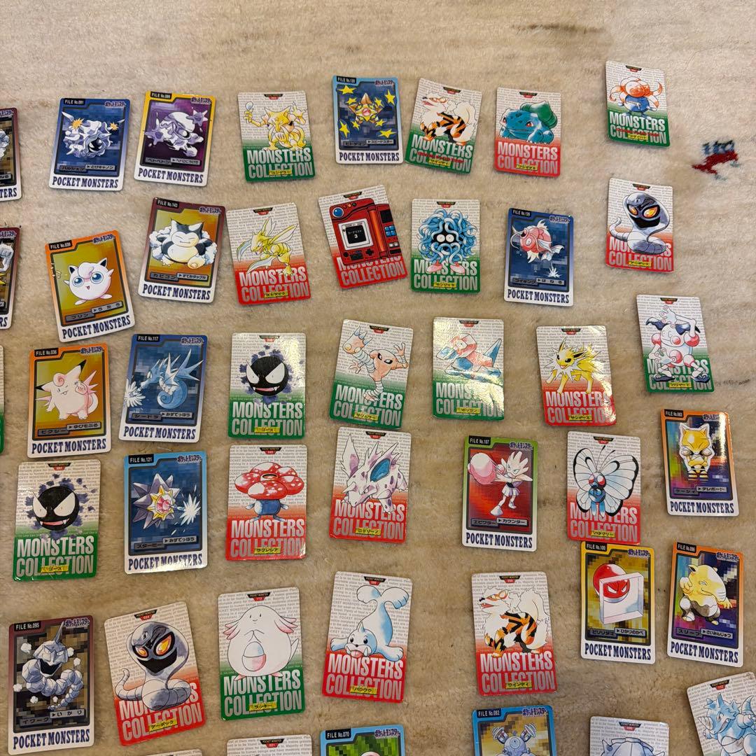 モ*ス様 ポケットモンスターコレクション カードダス 約100枚 【2枚追加 ま