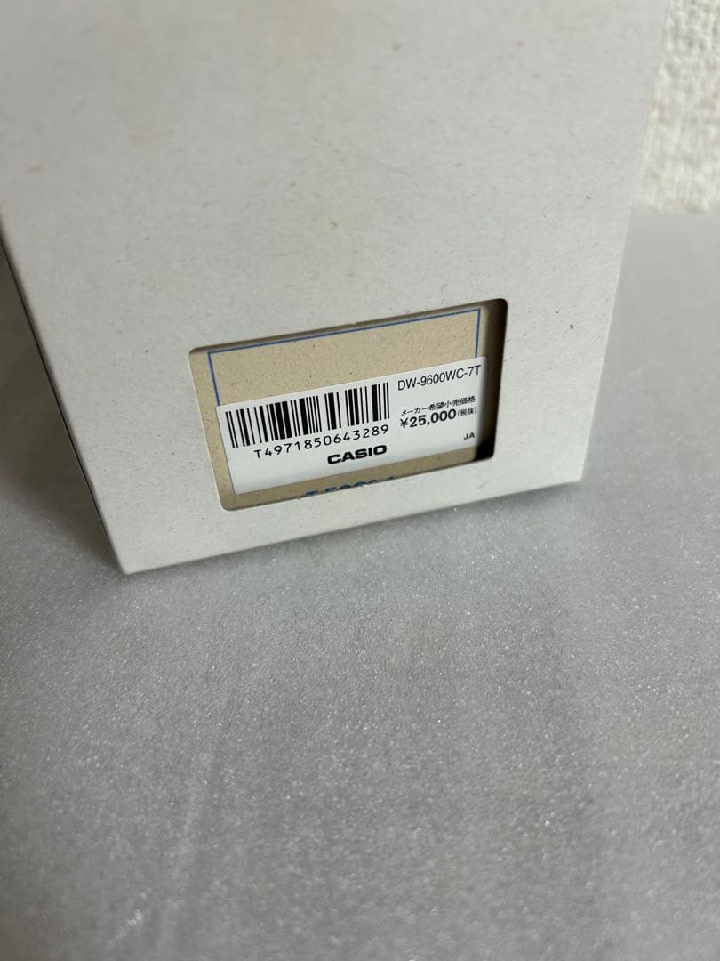 時計 G-SHOCK DW-9600WC-7T