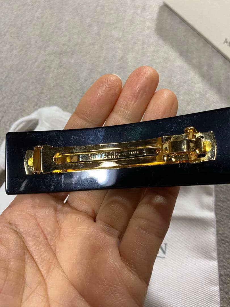 【i_oao】J&M DAVIDSON × ALEXANDRE バレッタ