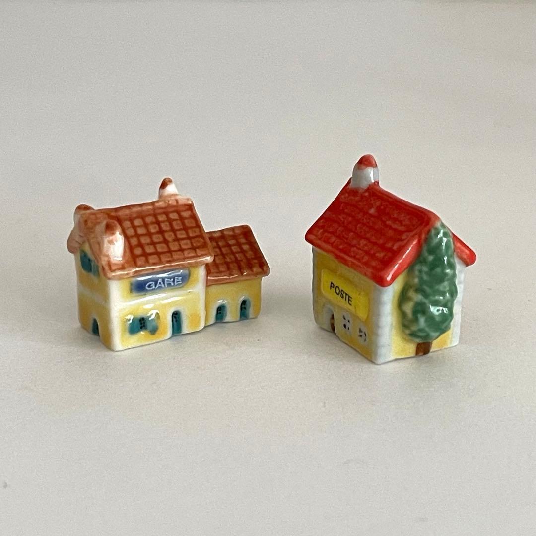 フランスの小さな村　希少品　美品　フェーブ　ヴィンテージ　フクロウとおまとめ