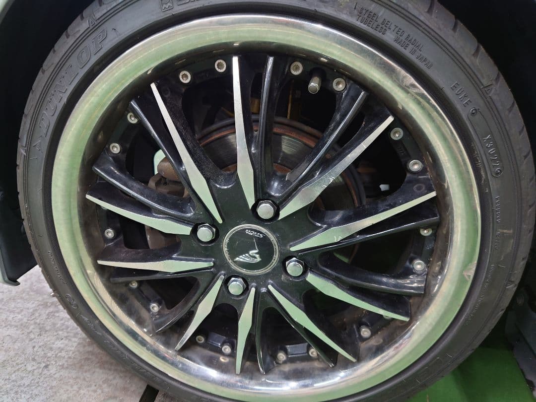 タイヤ・ホイールセット　4本　16インチ　バリ溝