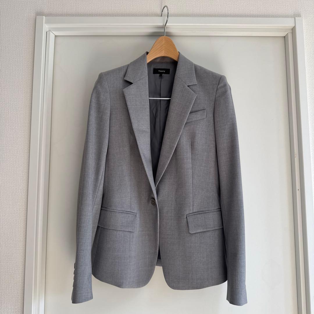 【Theory】セットアップスーツ　ジャケット&スカート