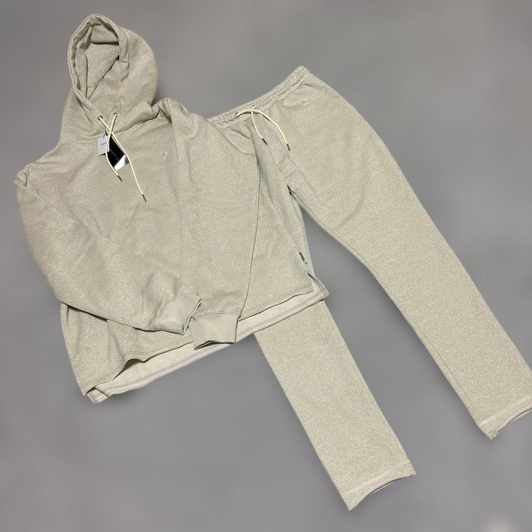 や*ま様 〔RTEG〕アダムスジャグラーラメスウェット セットアップ新品タグ付s