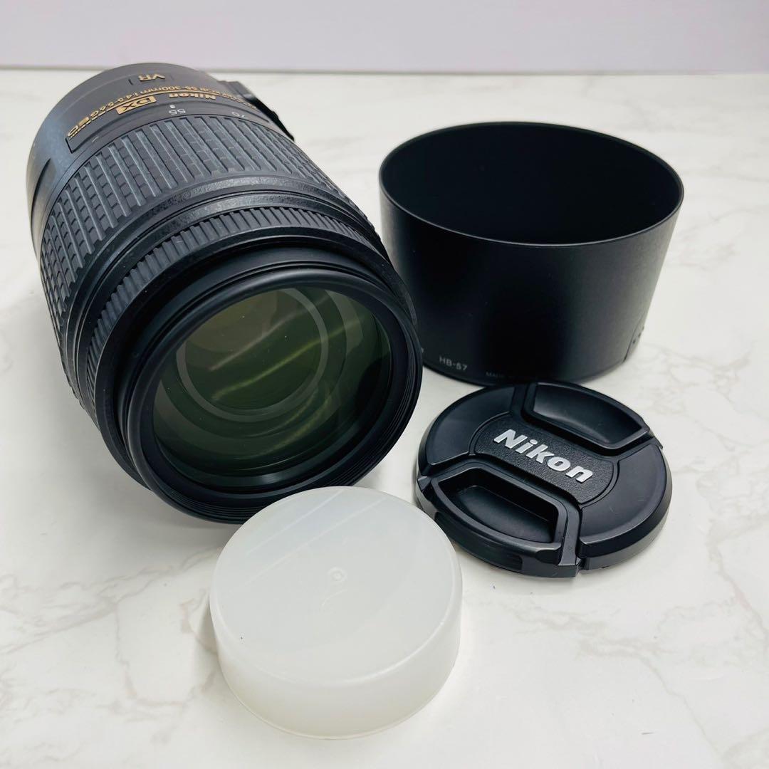 レンズ(ズーム) Nikon DX AF-S 55-300mm F4.5-5.6 G ED VR