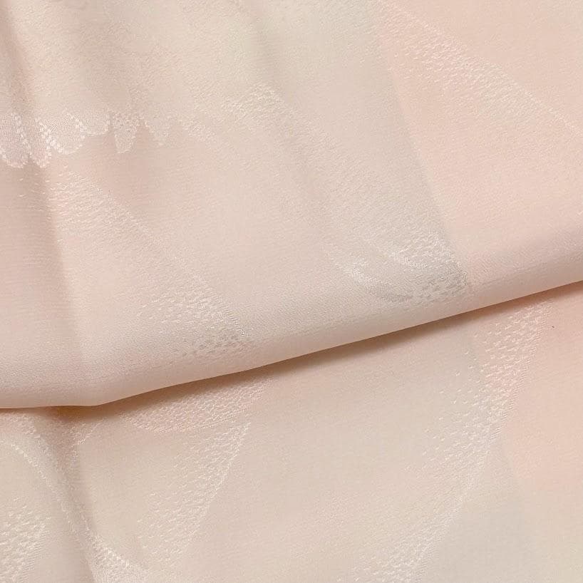 ゆりのはな　未使用品　振袖用　長襦袢　紋ちりめん　ほていや扱い　正絹　E404