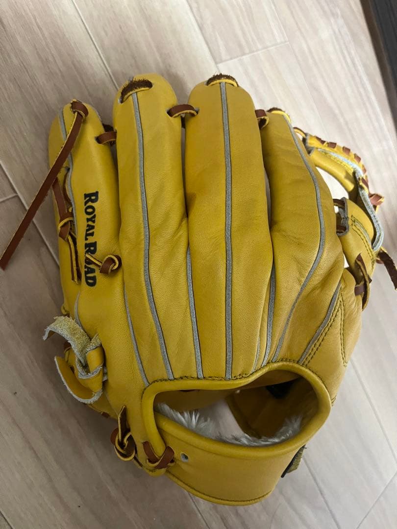 ゴールドステージ 軟式グローブ イエロー