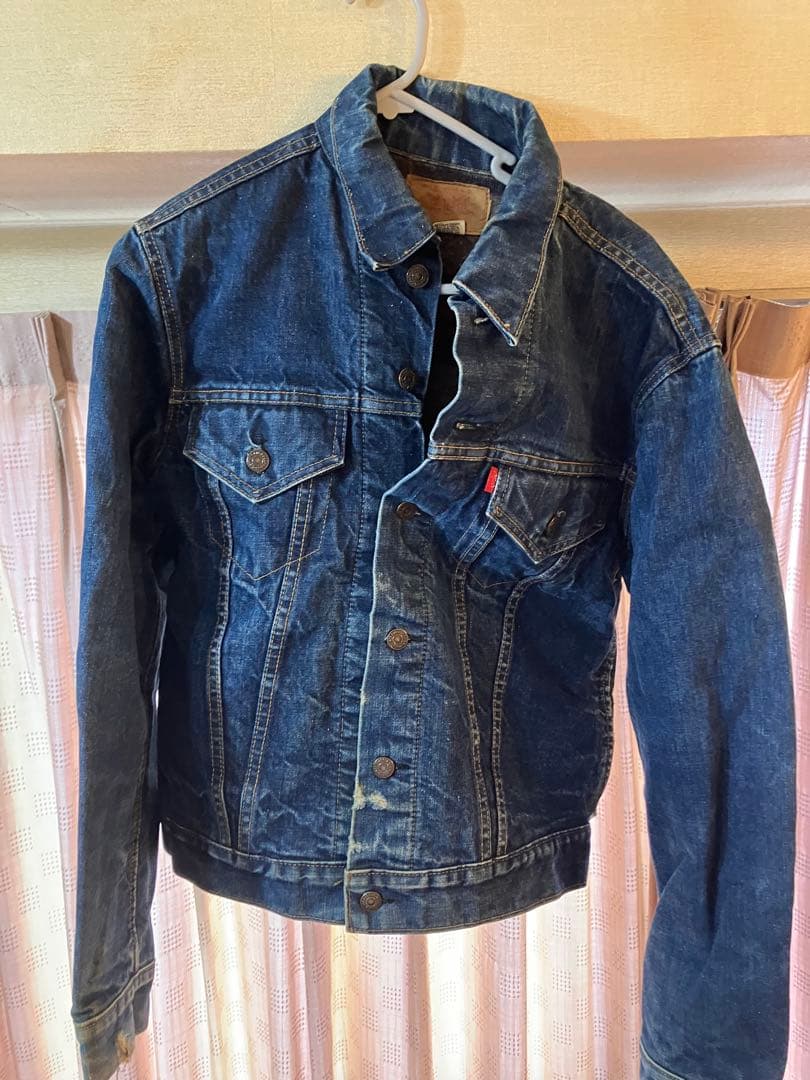 Levi's デニムジャケット　ビックE 66前期　超希少　激安　デニム　ブルー