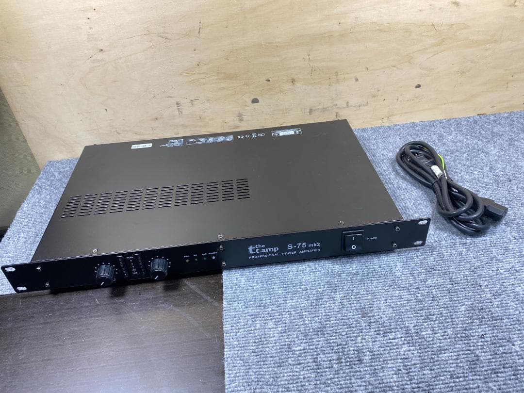 107 thomann S-75mk2 パワーアンプ