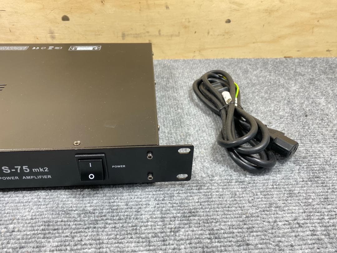 107 thomann S-75mk2 パワーアンプ