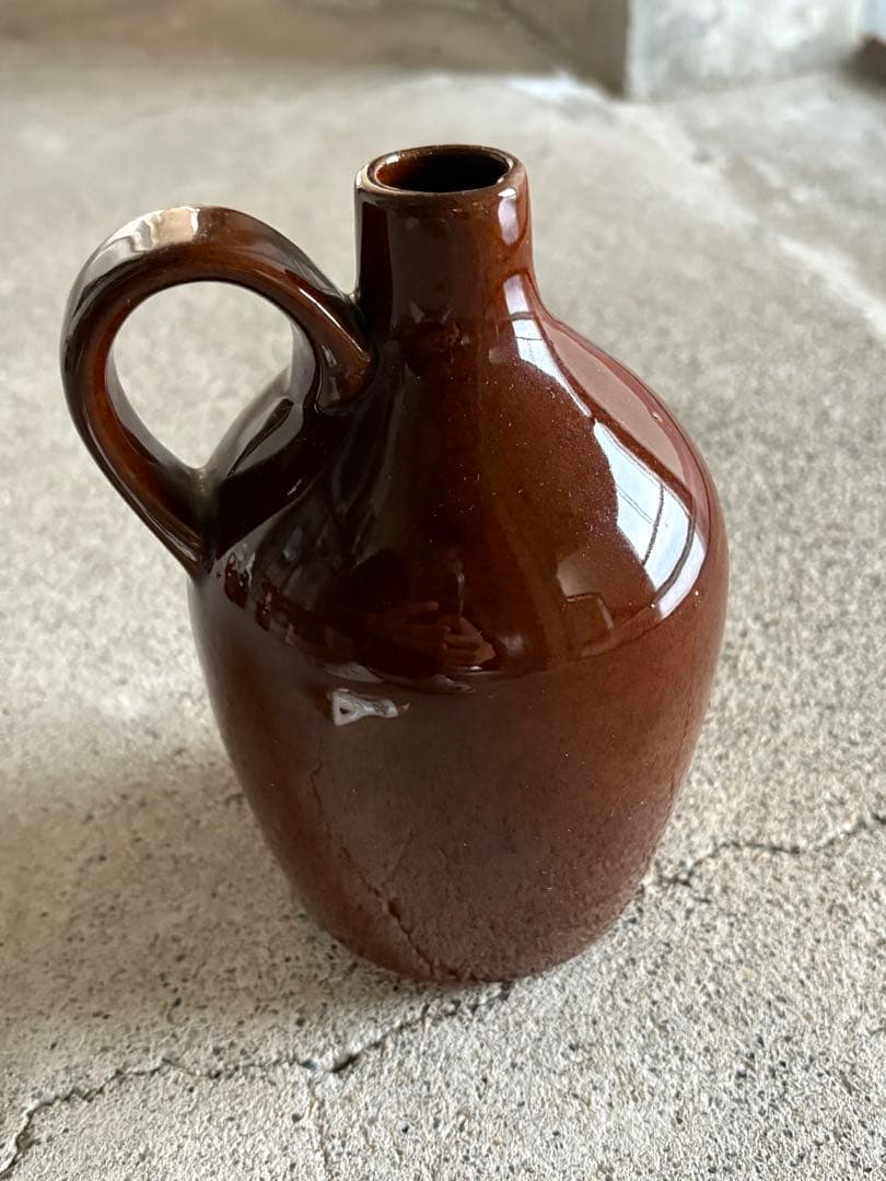 【希少】50年代ピンナップデキャンタ　陶器　ヴィンテージ　ミッドセンチュリー