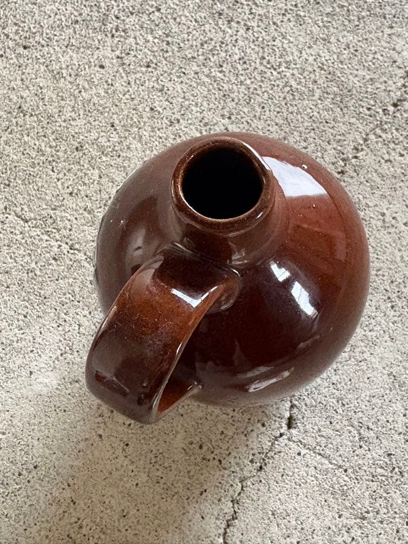 【希少】50年代ピンナップデキャンタ　陶器　ヴィンテージ　ミッドセンチュリー