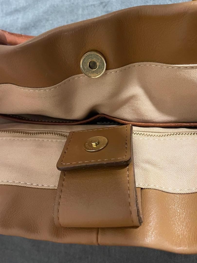 土屋鞄　ハーネステザートート　A4 キャメル