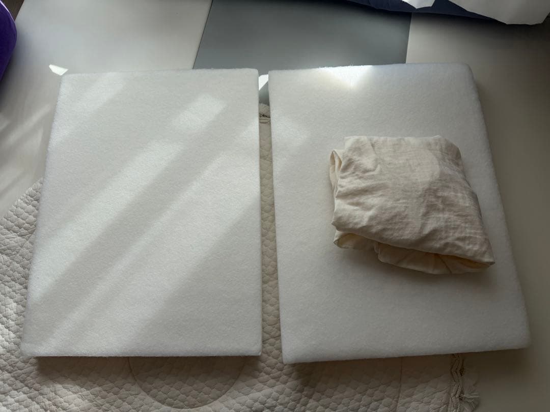 なみ【収納袋・説明書有】アップリカココネルエアープラスab＆布団セット