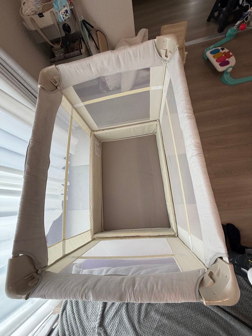 なみ【収納袋・説明書有】アップリカココネルエアープラスab＆布団セット