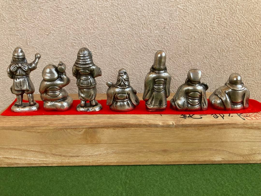置物【銅器七福神】純一郎作