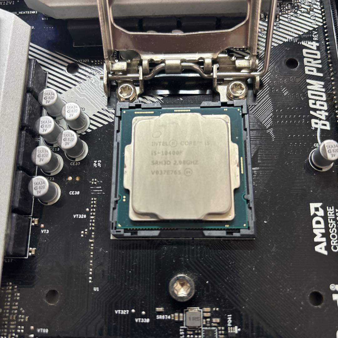 ASRock B460M Pro4 i5 10400f 付属ファン ジャンク