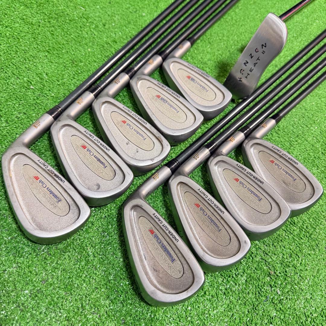 ゴルフセット　初心者応援　ゴルフセット　ラウンド仕様　打感良好　メンズ　右打ち