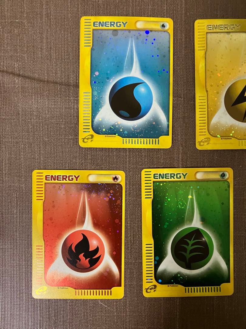 【9枚セット】 eカード　基本エネルギー　キラ　まとめ売り　ポケモンカード