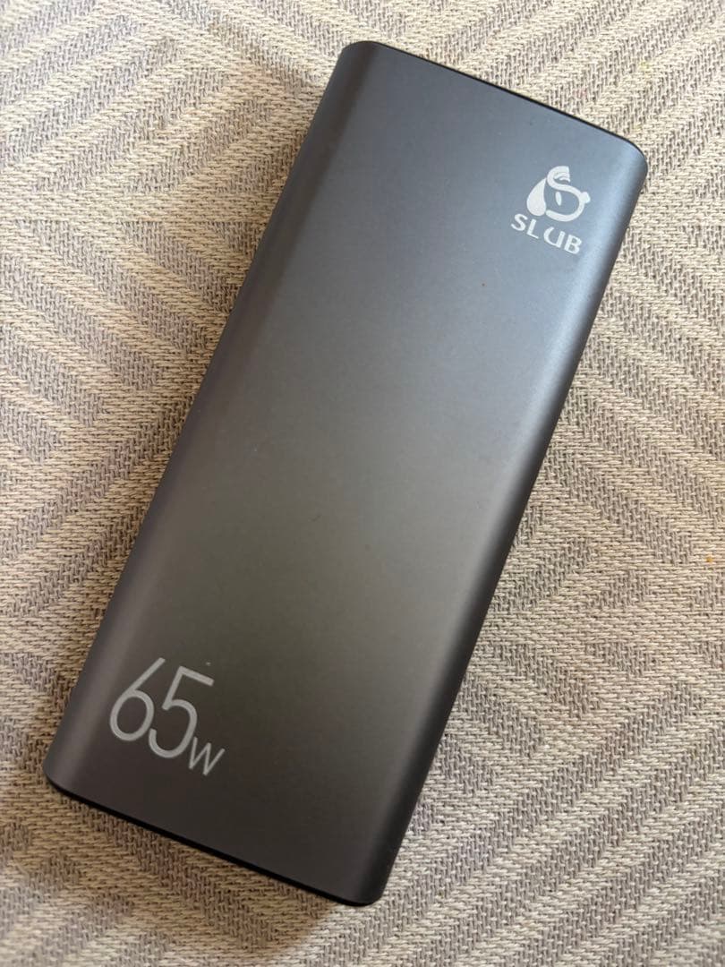 SLUB PD-65W モバイルバッテリー 10000mAh 65W パソコン