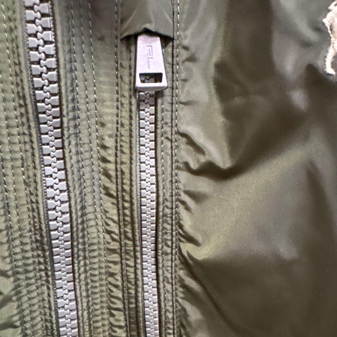 【新品タグ付】ラルフローレン ダウンジャケット オリーブ（日本M相当）