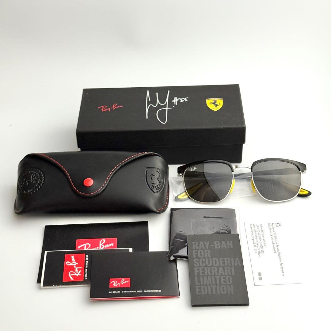 入手困難 Ray Ban フェラーリ コラボ RB3698M F074B1