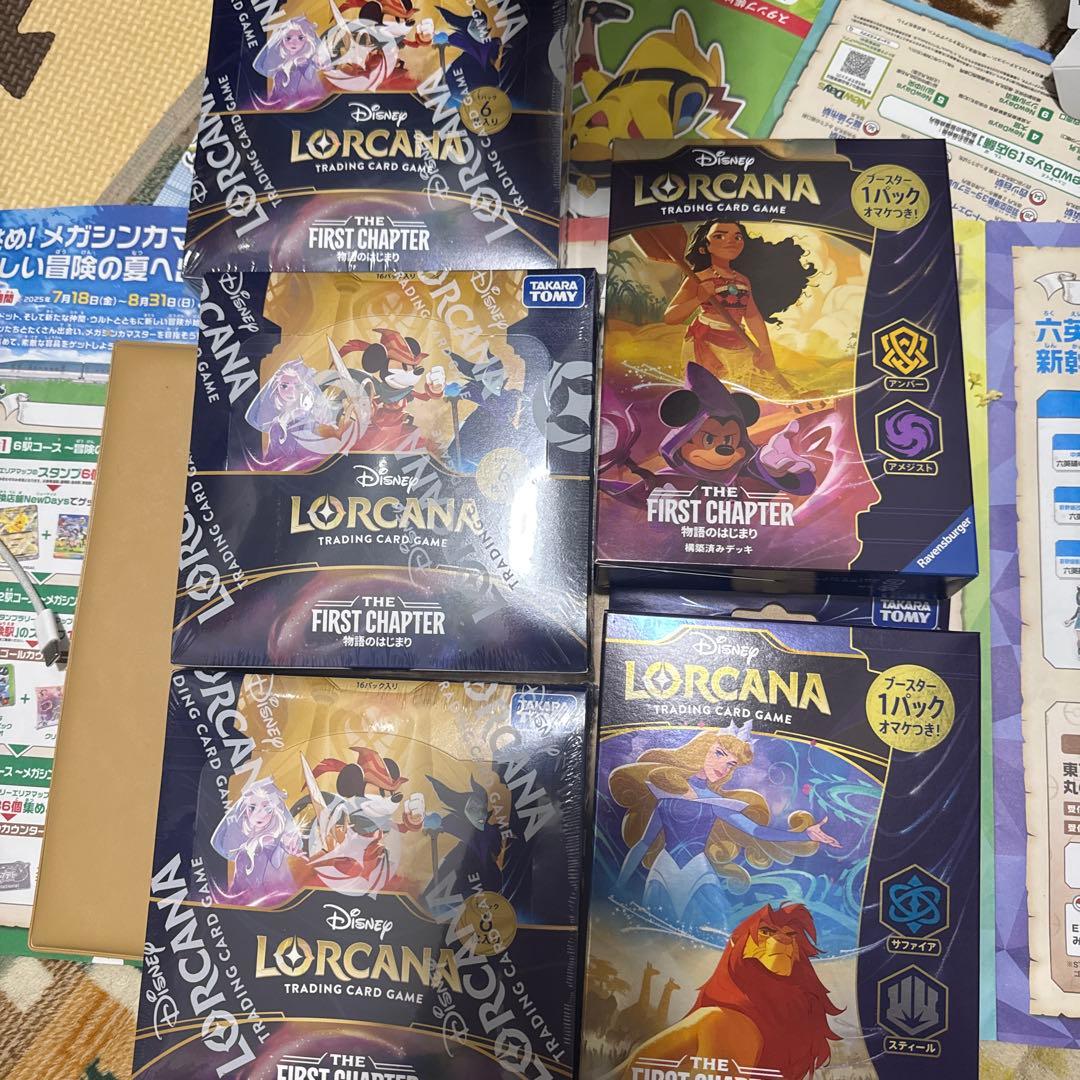 Disney Loracana トレーディングカード BOX 構築済デッキ