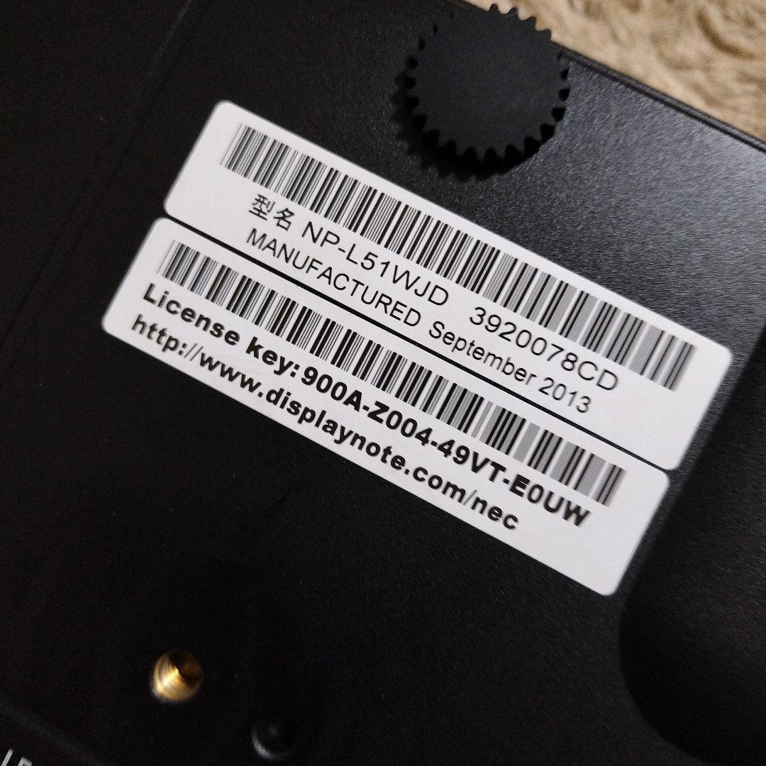 NEC LEDモバイルプロジェクター ViewLight NP-L51WJD