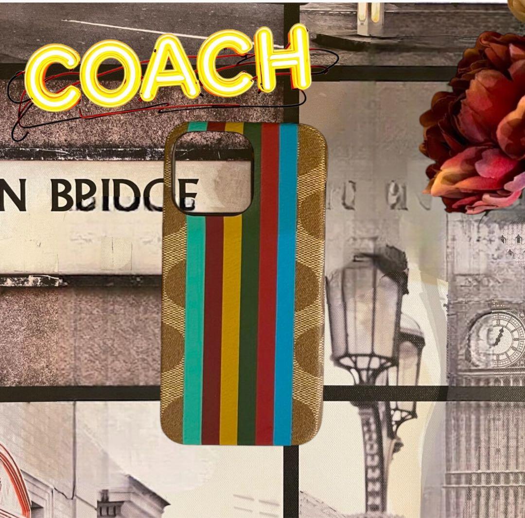 【新品】コーチ COACH iPhone13 pro 対応 ケースC8088