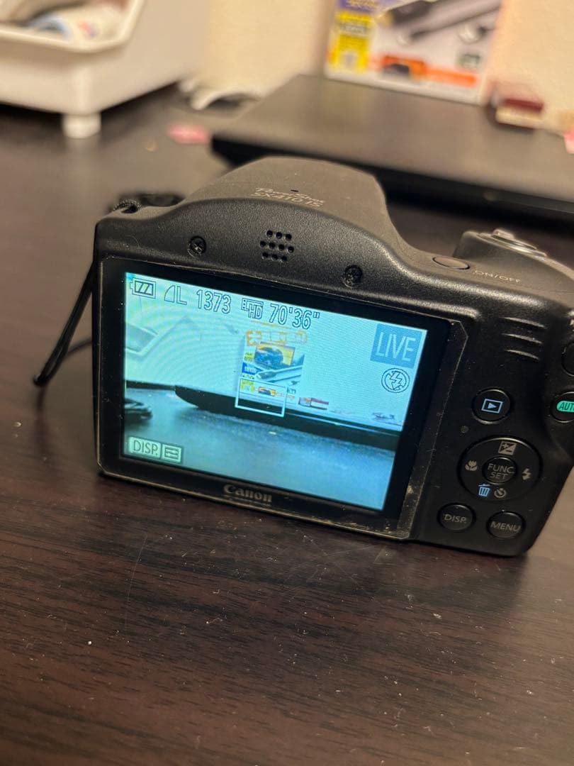 Canon PowerShot SX410 IS 本体と付属品