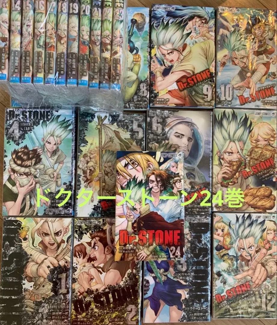 DR.STONE ドクターストーン24巻セット、中学受験、高校受験、理科学習