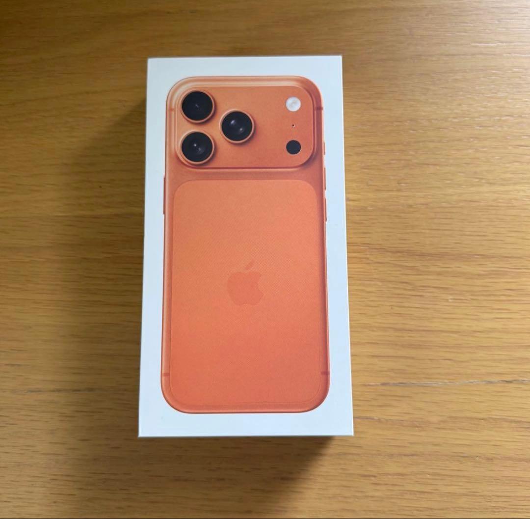 香港版 iPhone 17 Pro コズミックオレンジ本体 新品未使用