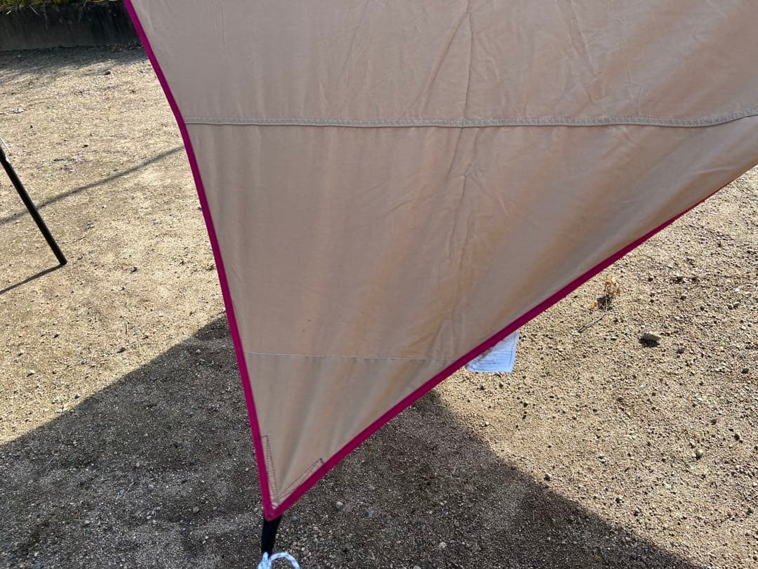 テンマクデザイン　ムササビウィング 13ft TC 焚き火バージョン タープ