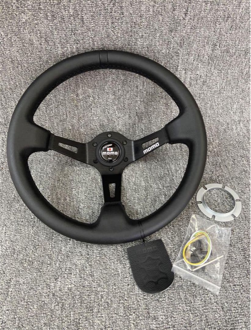 美品 MOMO ステアリング ディープコーン 33パイ