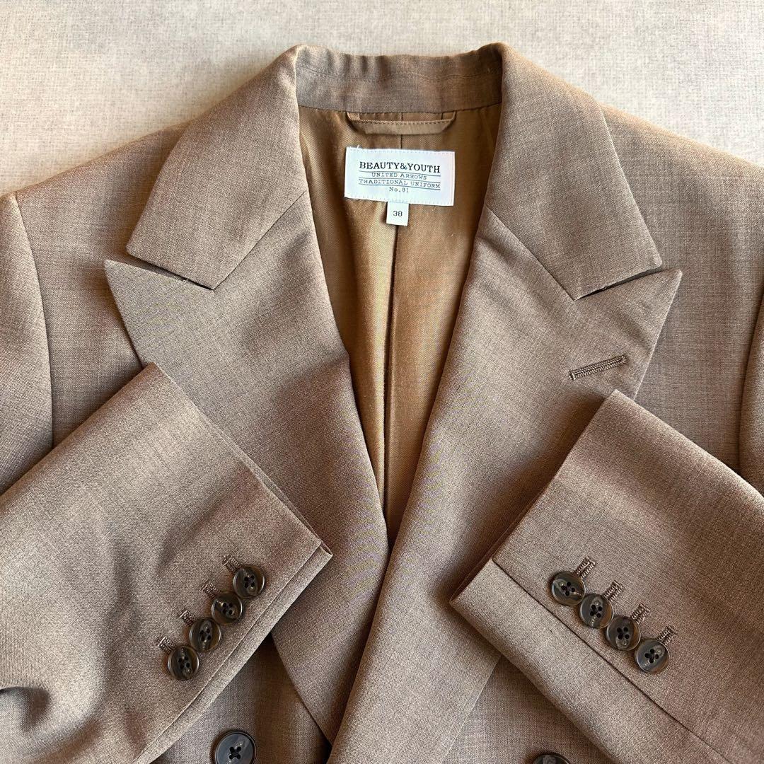 美品▲定価3.5万▲ビューティー&ユースユナイテッドアローズ/ジャケット 38