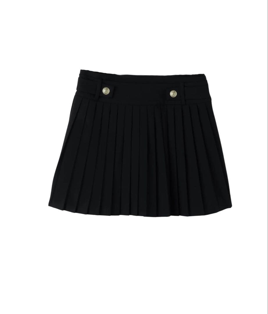スカート herlipto Vienna Pleated Mini Skirt M