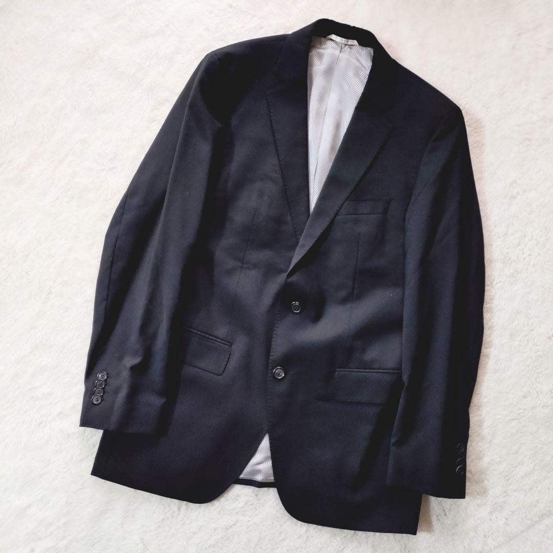 美品 HUGOBOSS 大谷翔平 スーツ セットアップ ブラック 46